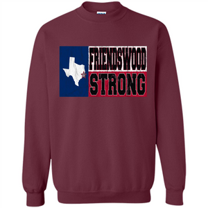 Friendswood Strong - Texas Flag - Friendswood Pride T-shirt