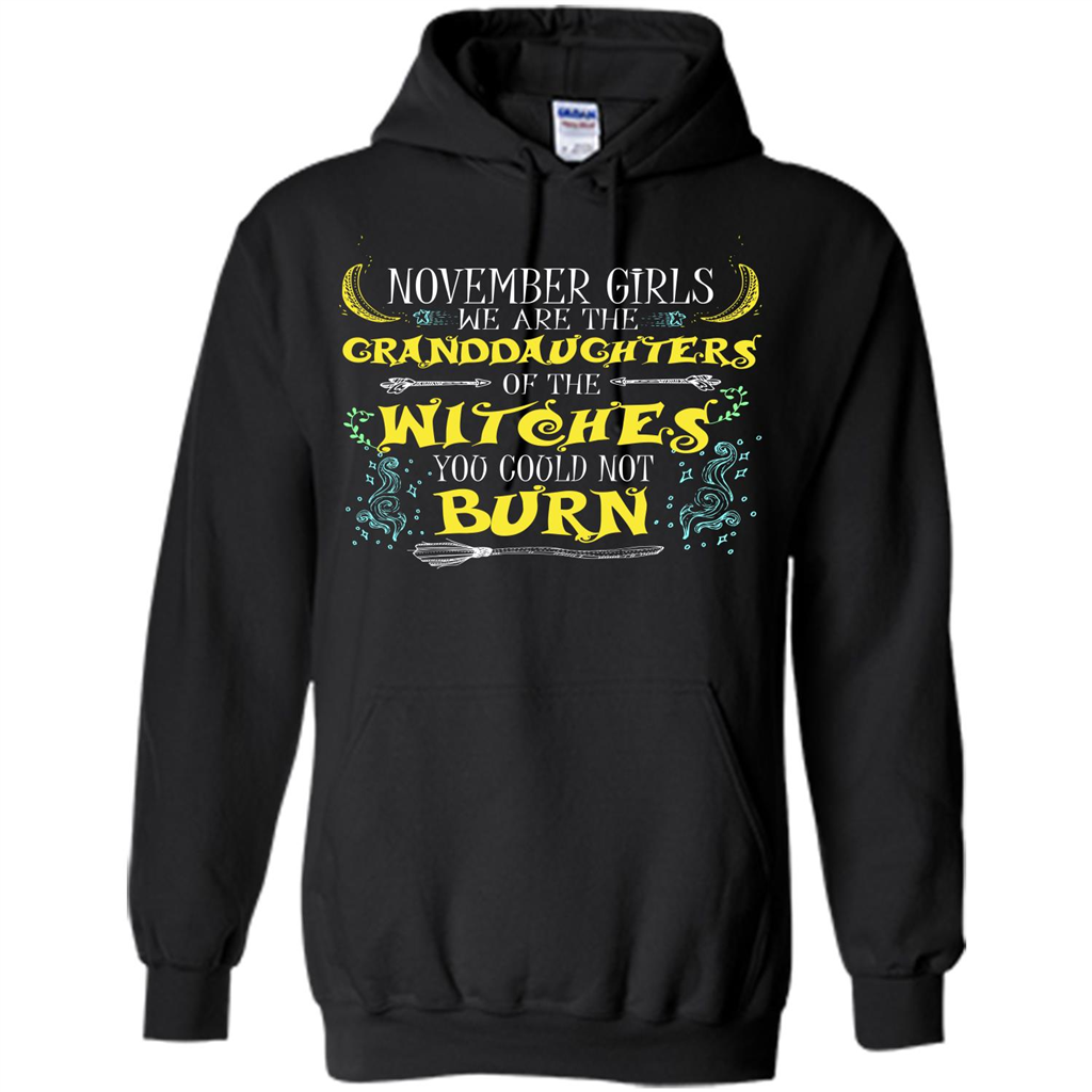 Halloween T-shirt November Girls T-shirt Black