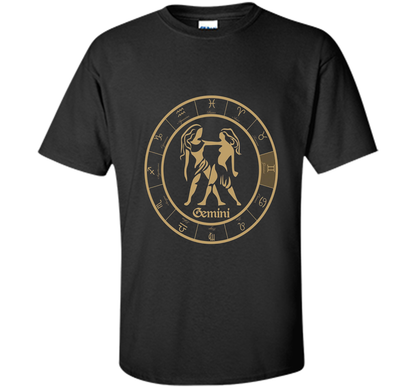 Gemini T-Shirt shirt Black
