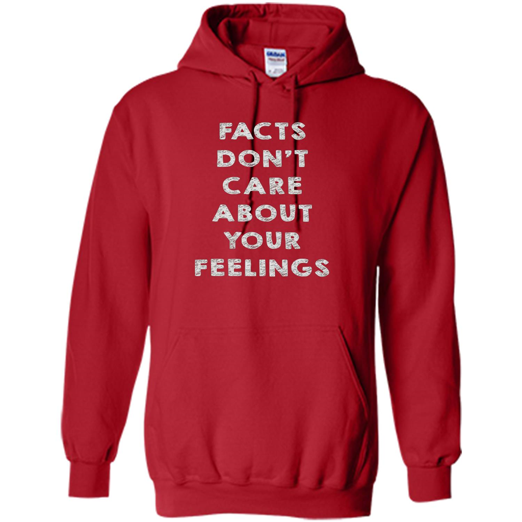 Facts Don't Care About Your Feelings T-Shirt Red