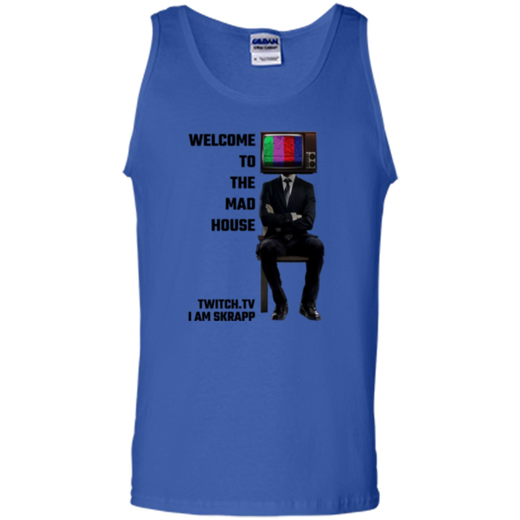 Welcome To The Mad House - I Am Skrapp T-shirt Royal
