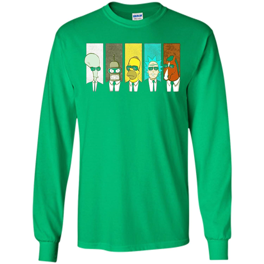 Form Into Rick And Go To The Morty T-shirt Irish Green