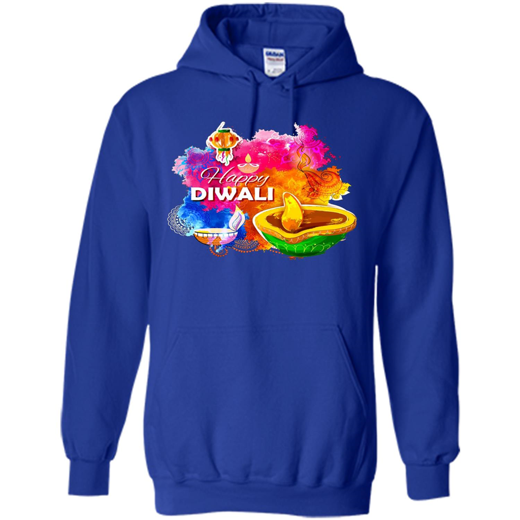 Happy Diwali Deepavali T-Shirt October 19th T-shirt Royal