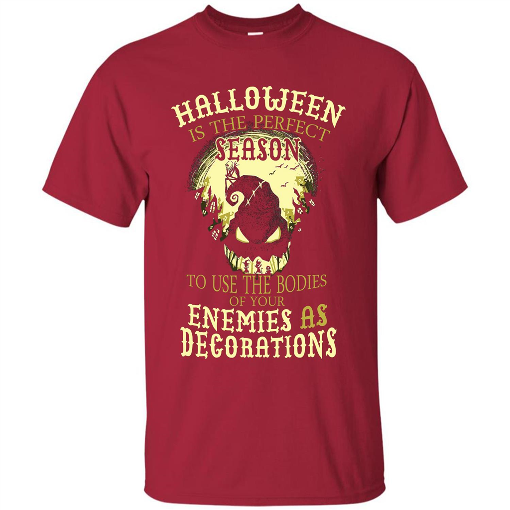 Halloween Is The Perfect Season T-shirt Cardinal