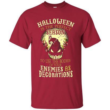 Halloween Is The Perfect Season T-shirt Cardinal