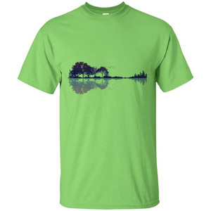 Nature Guitar T-shirt Guitar Lover T-shirt