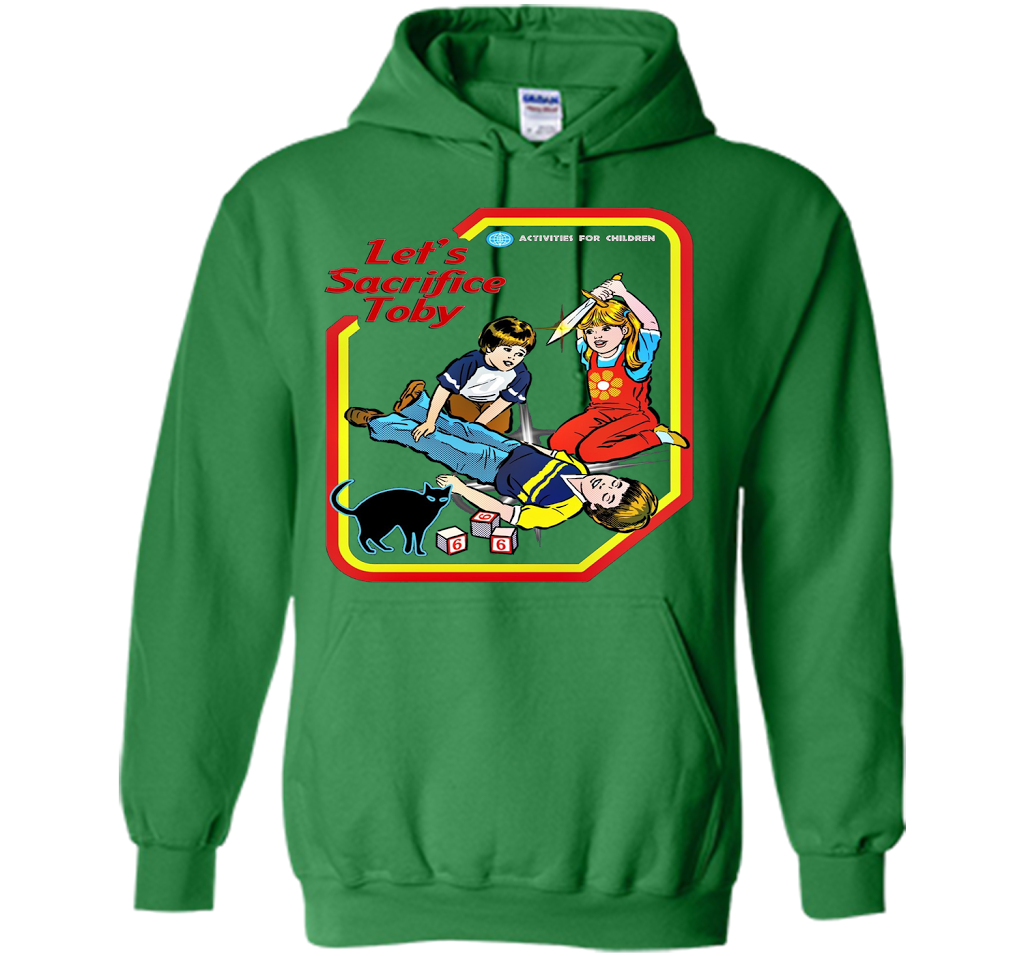 Let's Sacrifice Toby T-shirt Irish Green