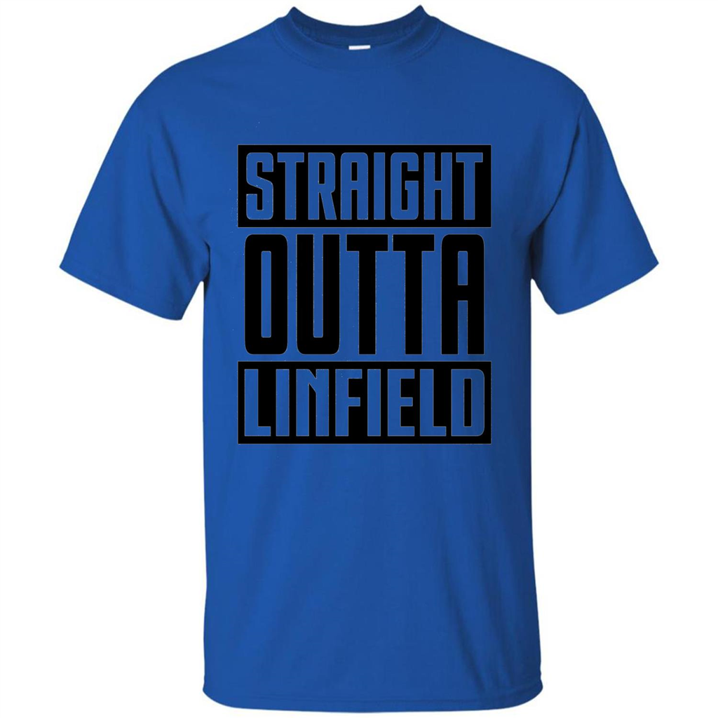 Straight Outta Linfield T-shirt Royal