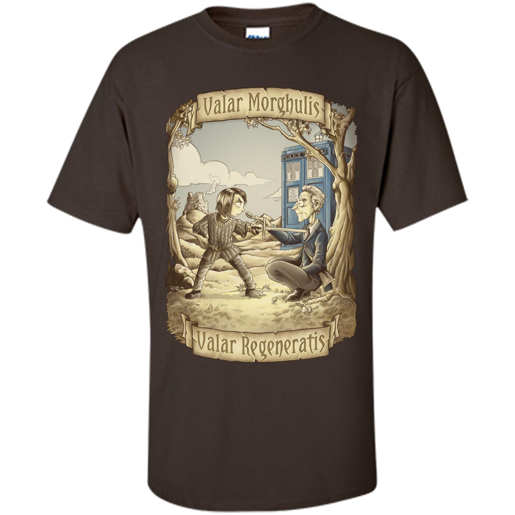 Movies T-Shirt Valar Regeneratis Valar Regeneratis Dark Chocolate