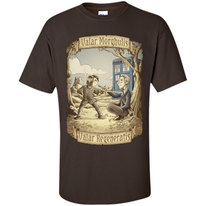 Movies T-Shirt Valar Regeneratis Valar Regeneratis Dark Chocolate