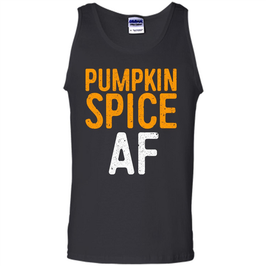 Pumpkin Spice AF T-shirt Black