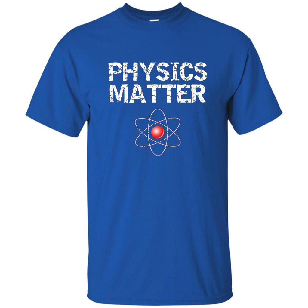 Physics T-shirt Physíc Matter T-shirt Royal
