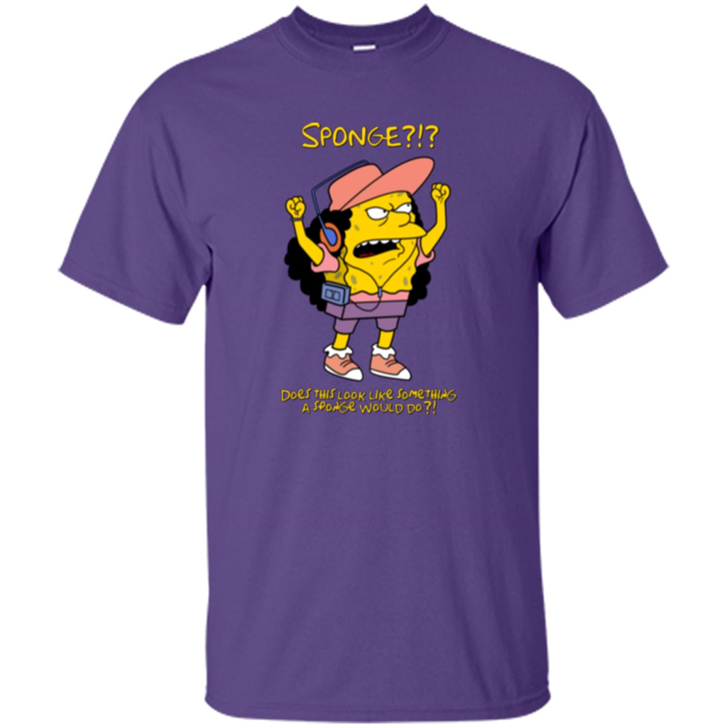 Sponge Otto Square Pants T-shirt Purple