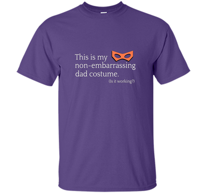 Mens This Is My Halloween Costume T-shirt: Dad Costume Tee t-shirt Purple