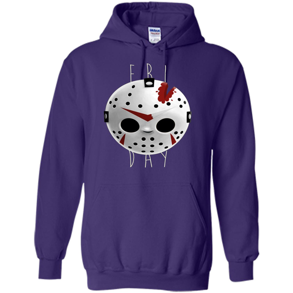 Friday The 12Th Shirt Funny Jason T-Shirt Purple