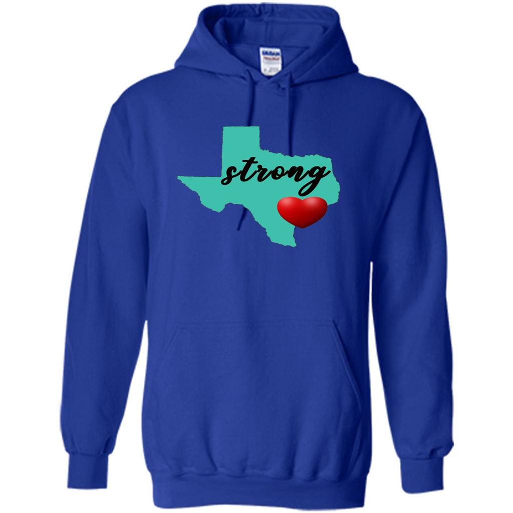 Texas Strong Support Texans T-shirt Royal