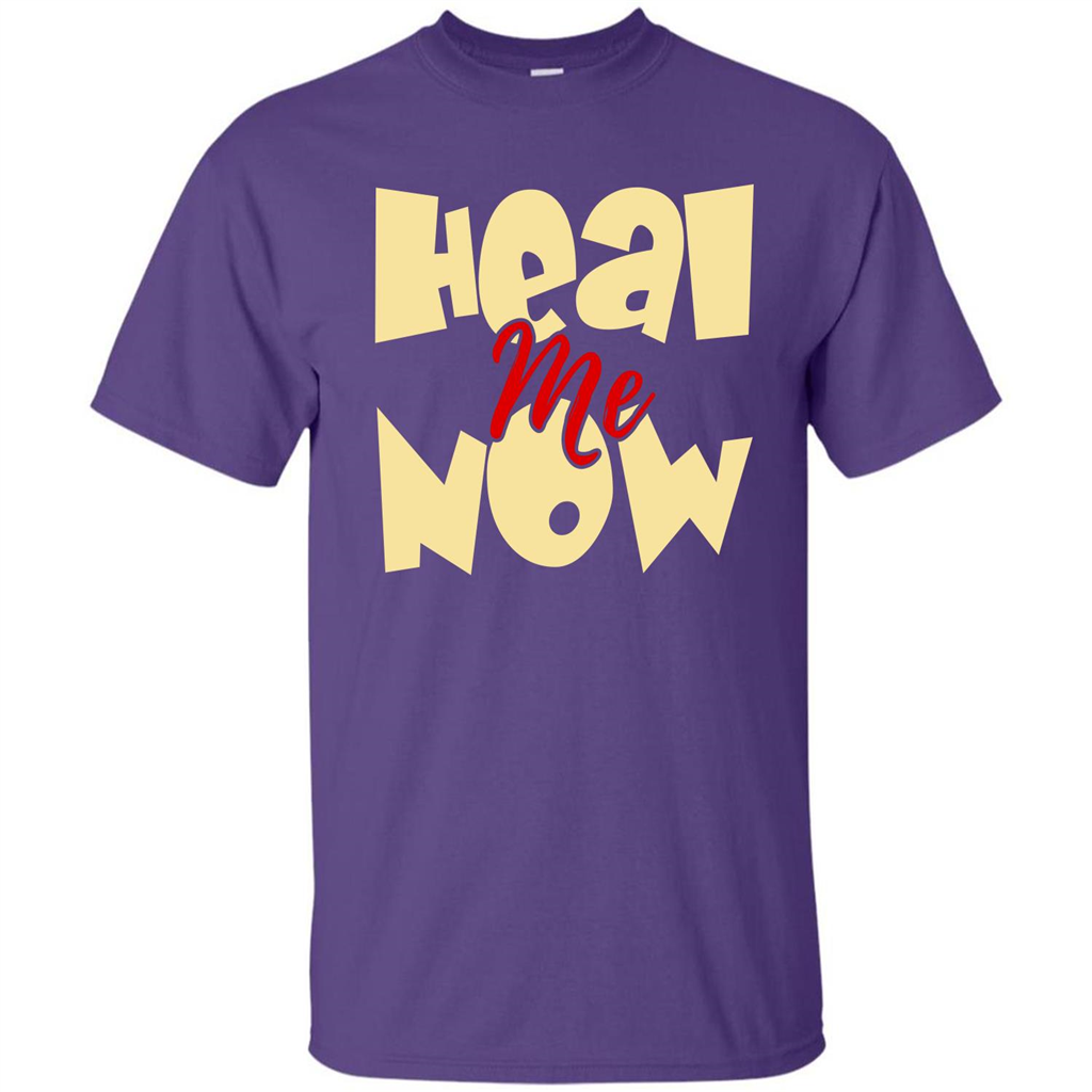 Heal Me Now T-shirt Purple