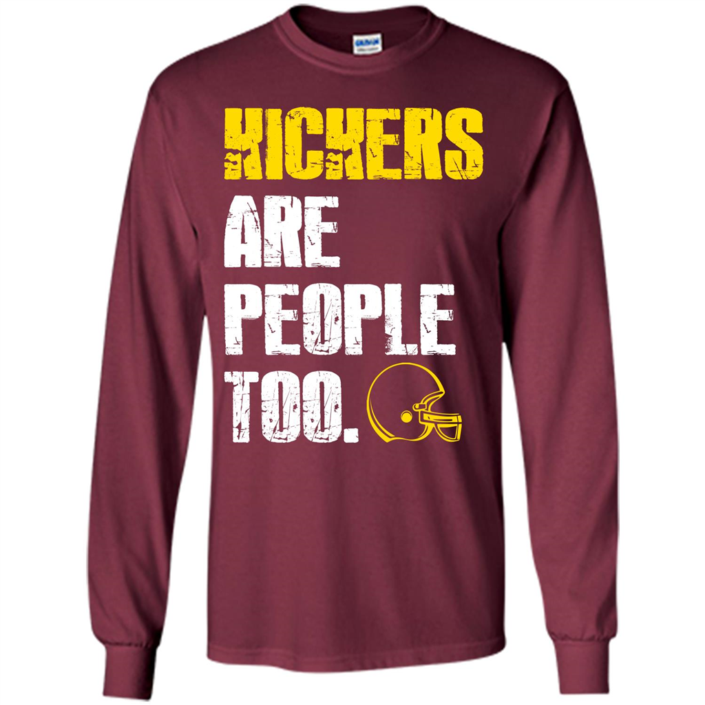 Kickers T-shirt Kickers Are People Too T-shirt Maroon