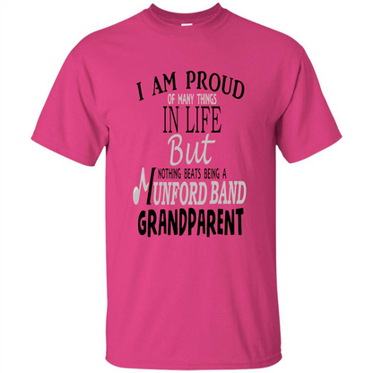Proud Grandparent T-shirt Nothing Beats Being A Grandparent Heliconia
