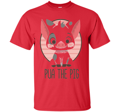Disney Moana Pua The Pig T-shirt Red