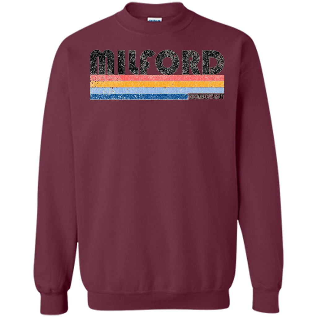 Milford Graphic T-shirt Maroon