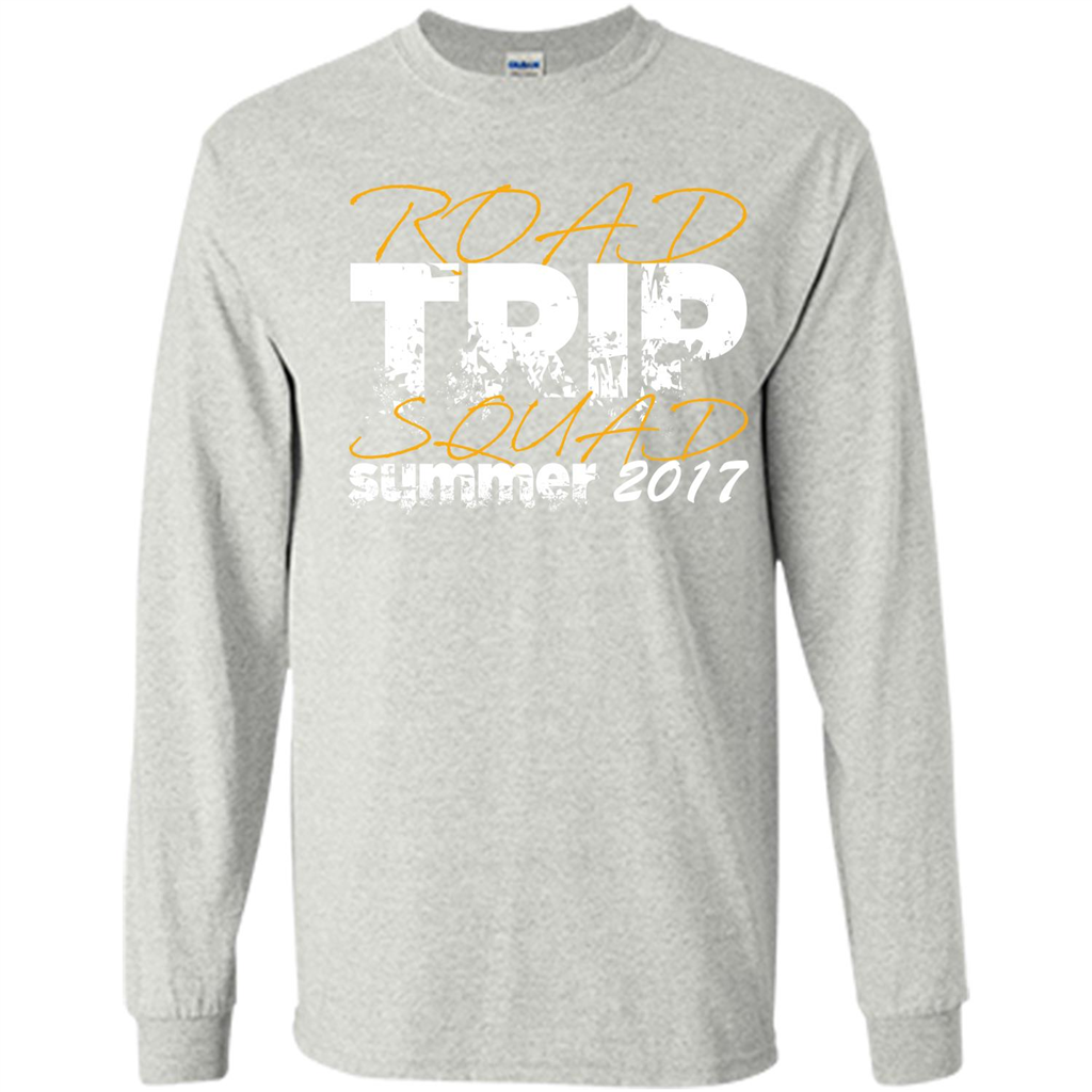 Summer T-shirt Road Trip Squad Summer 2017 Ash