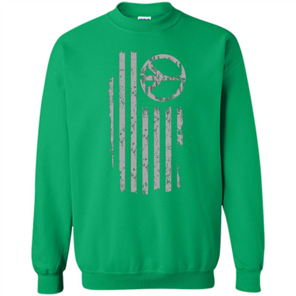 American Peace Flag T-shirt Patriotic Peace Sign Flag Shirt Irish Green