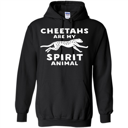 Cheetahs Are My Spirit Animal T-shirt Black