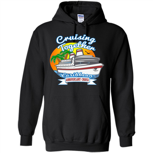 Cruising Together 2017 Anniversary Caribbean Cruise T-Shirt Black