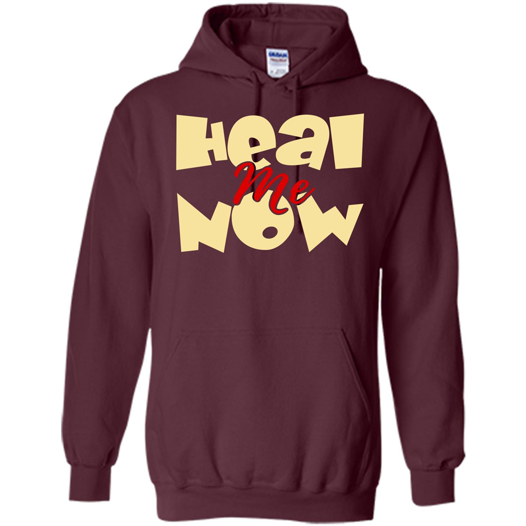 Heal Me Now T-shirt Maroon