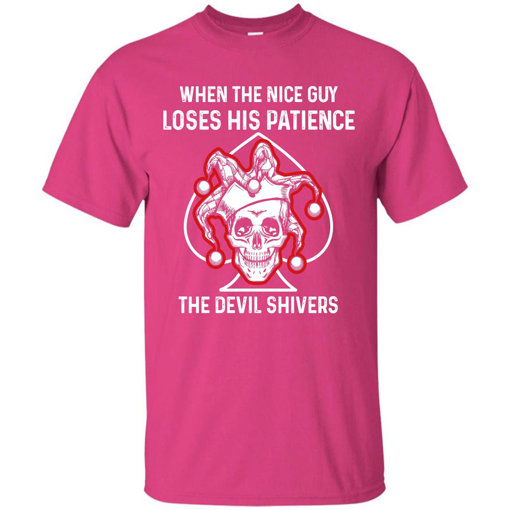 Jocker T-shirt When The Nice Guy Loses His Patience Heliconia
