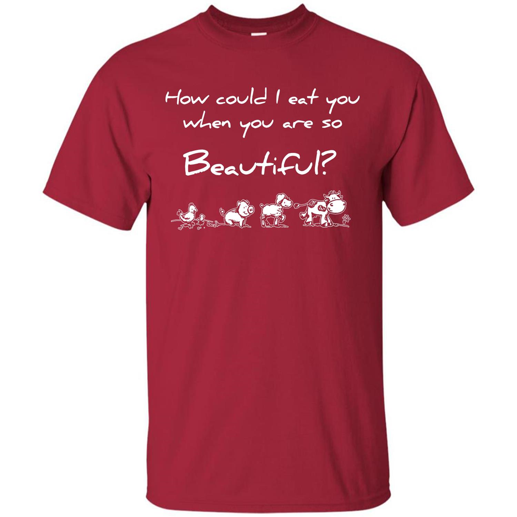 Animal T-shirt How Could I Eat You When You Are So Beautiful Cardinal