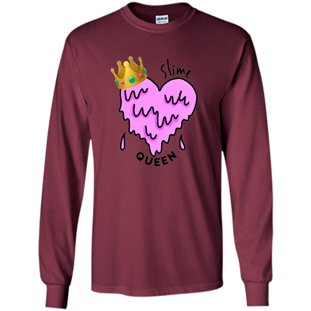 Slime Queen Heart T-Shirt Maroon