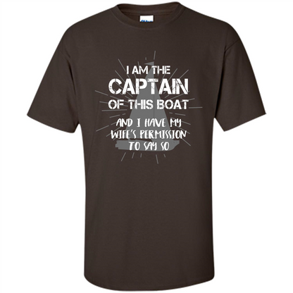 I Am The Captain Of This Boat Dark Chocolate