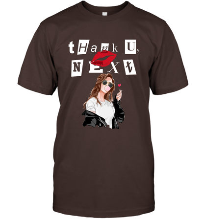 Thank You Next Girls Shirt T-Shirt T-Shirt Dark Chocolate