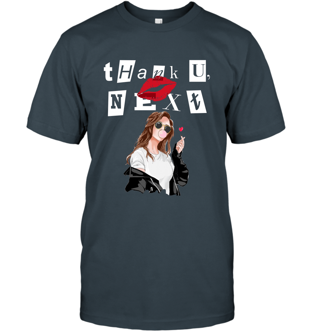 Thank You Next Girls Shirt T-Shirt T-Shirt Charcoal