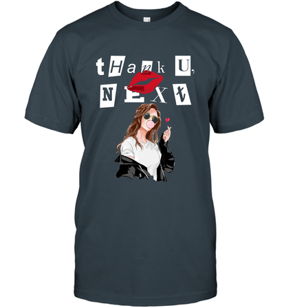 Thank You Next Girls Shirt T-Shirt T-Shirt Charcoal