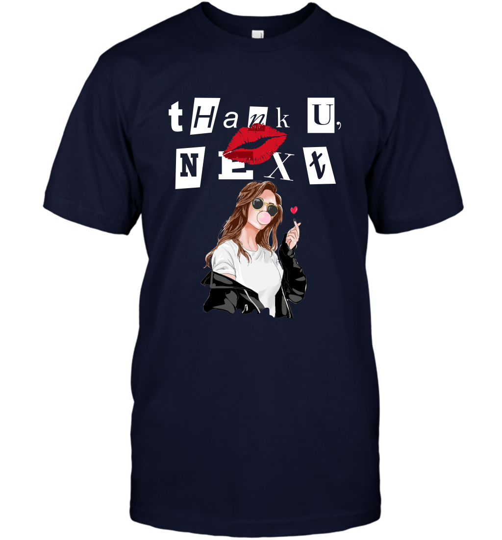 Thank You Next Girls Shirt T-Shirt T-Shirt Navy