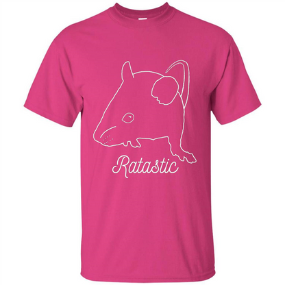 Cute Rat Owners T-shirt Ratastic Heliconia