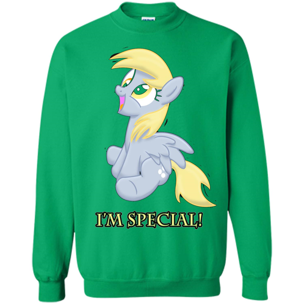 Cartoon Character T-shirt I'm special Irish Green