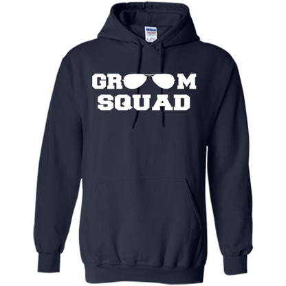 Cool Groom Squad T-Shirt Wedding Party Gift Shirt Navy