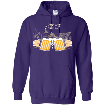 Beer:30 Time T-shirt Purple