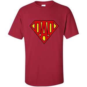 Fathers Day T-shirt Super Dad