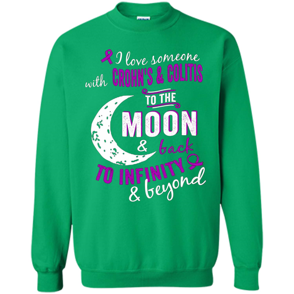 Crohn's and Colitis Awareness T-shirt Irish Green