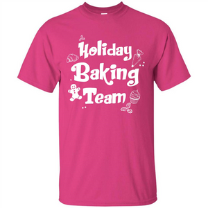 Christmas T-shirt Holiday Baking Team T-shirt