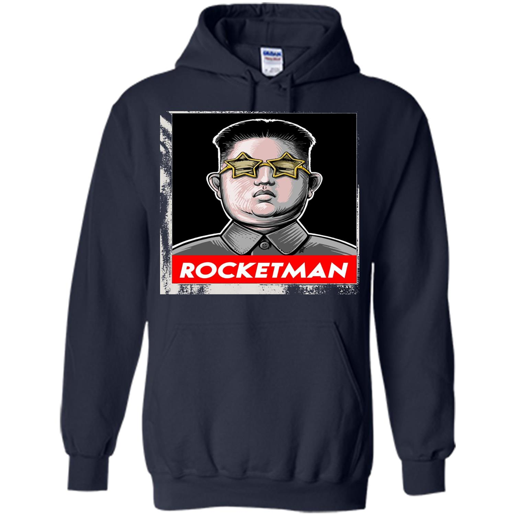 Trump Rocket Man Kim Jong Un North Korea T-shirt