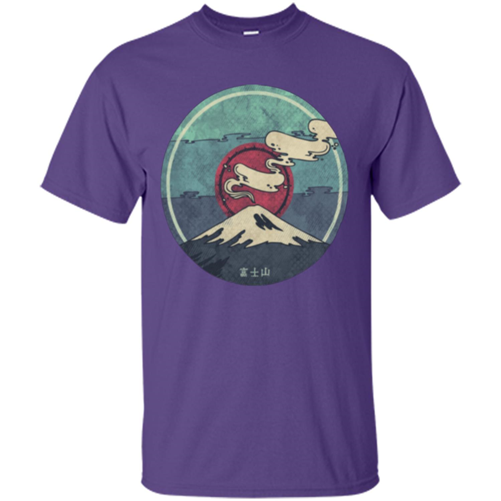 Mount Fuji T-shirt Purple