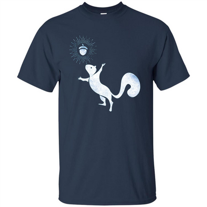 Love Animals T-shirt Squirrel Whisperer Navy