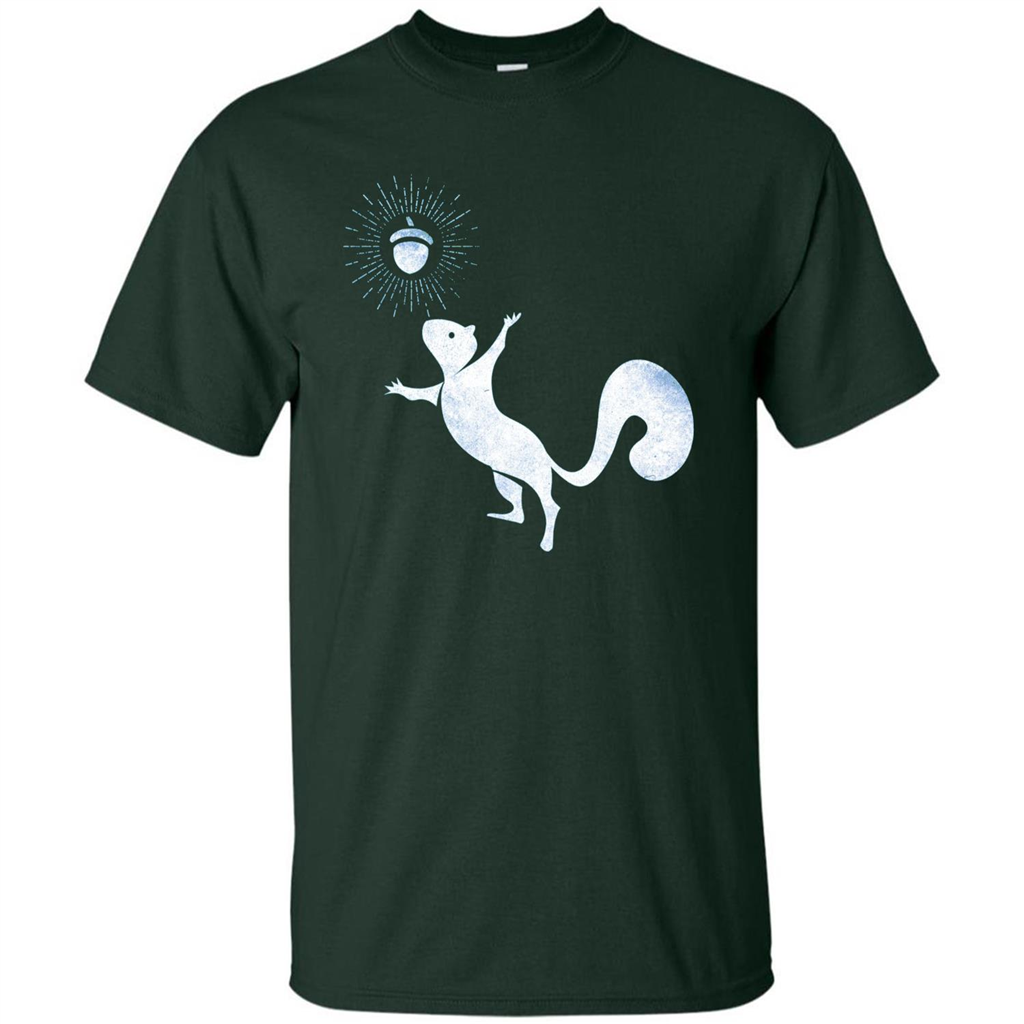 Love Animals T-shirt Squirrel Whisperer Forest Green