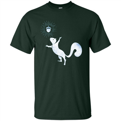 Love Animals T-shirt Squirrel Whisperer Forest Green